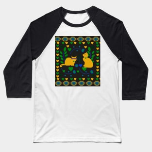 Romantic kitties Baseball T-Shirt